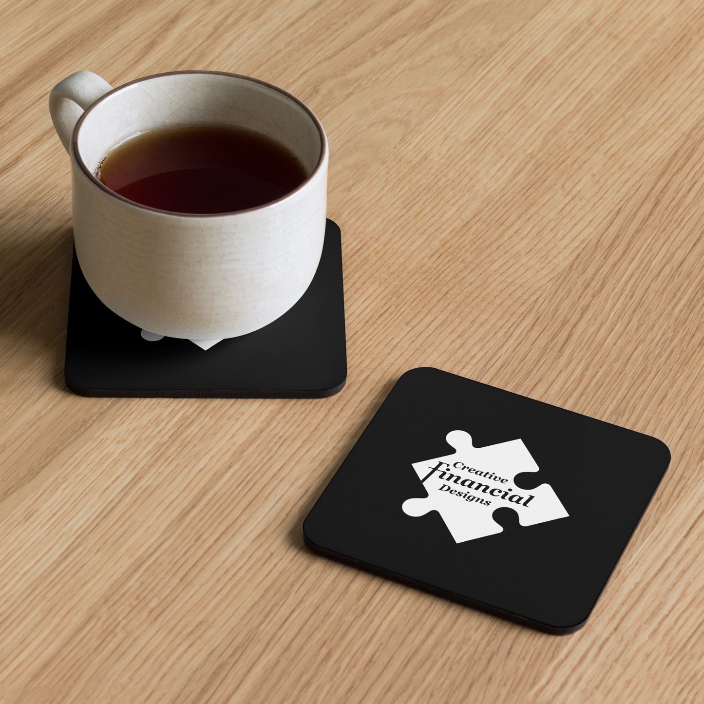 Designs Cork-Back Coaster