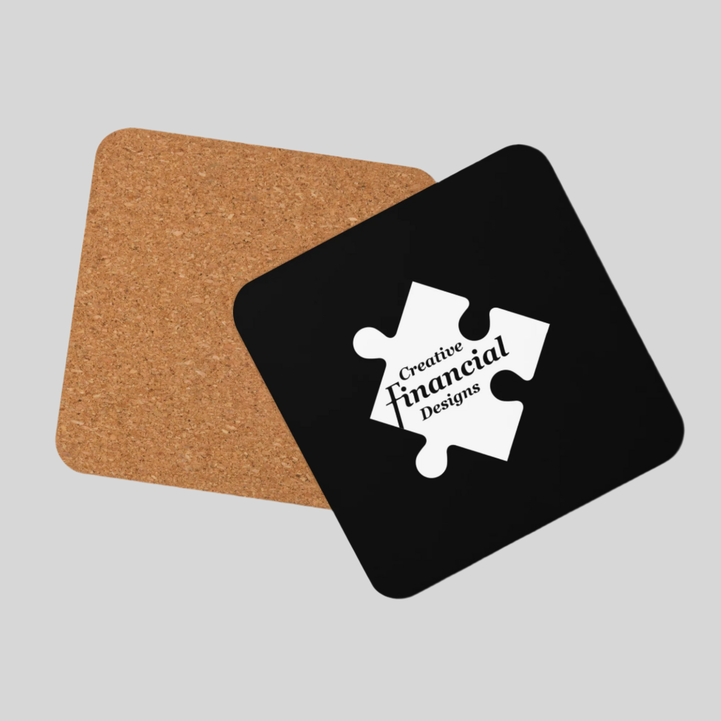 Designs Cork-Back Coaster