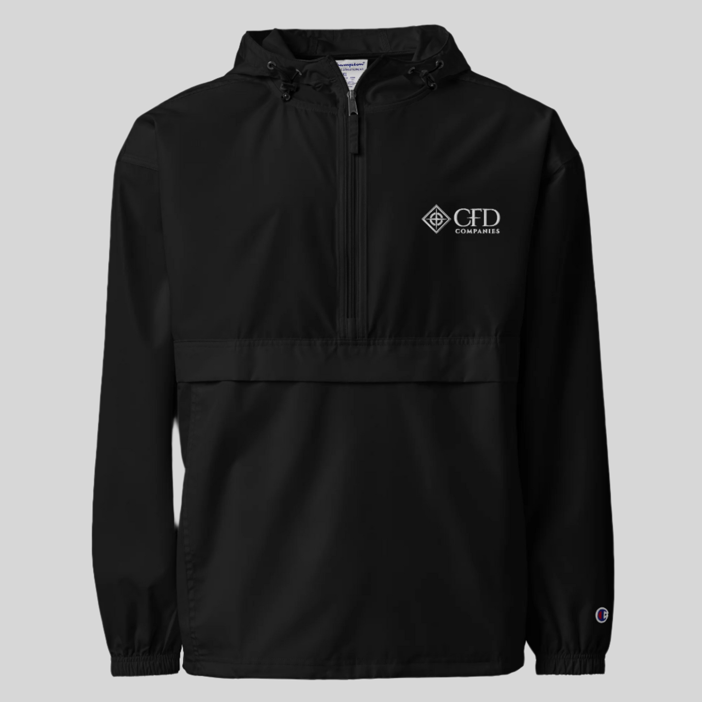 CFD Companies Embroidered Champion Packable Jacket