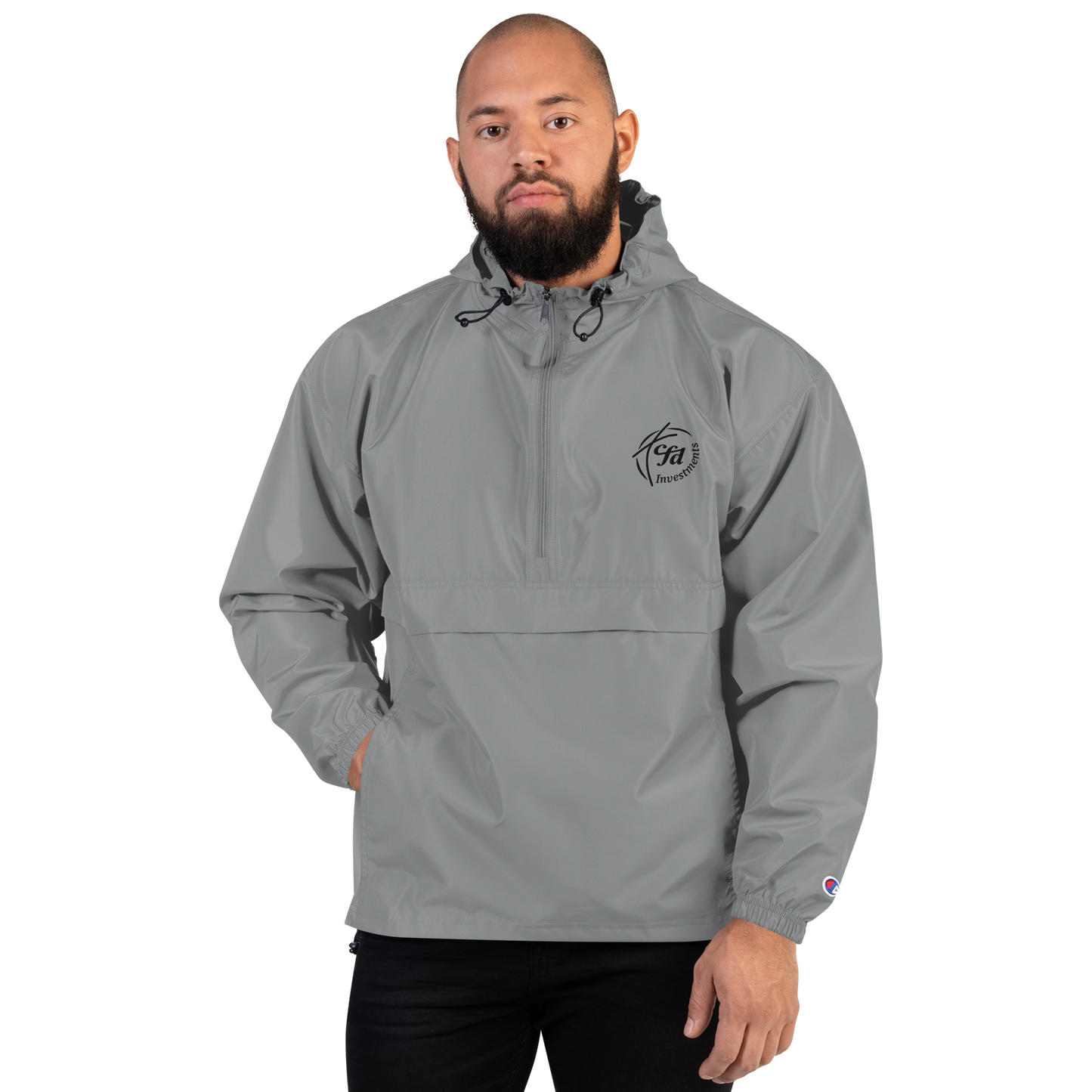 cfd Investments Embroidered Champion Packable Jacket