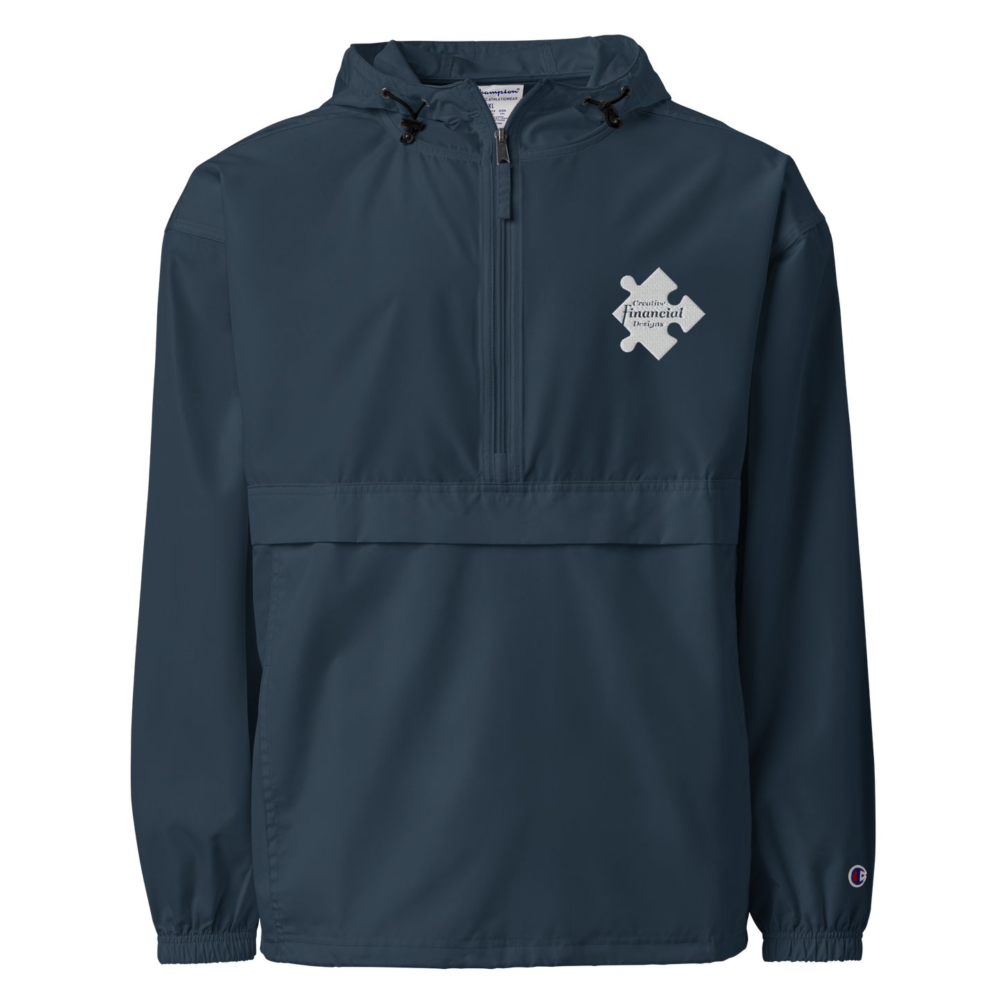 Designs Embroidered Champion Packable Jacket