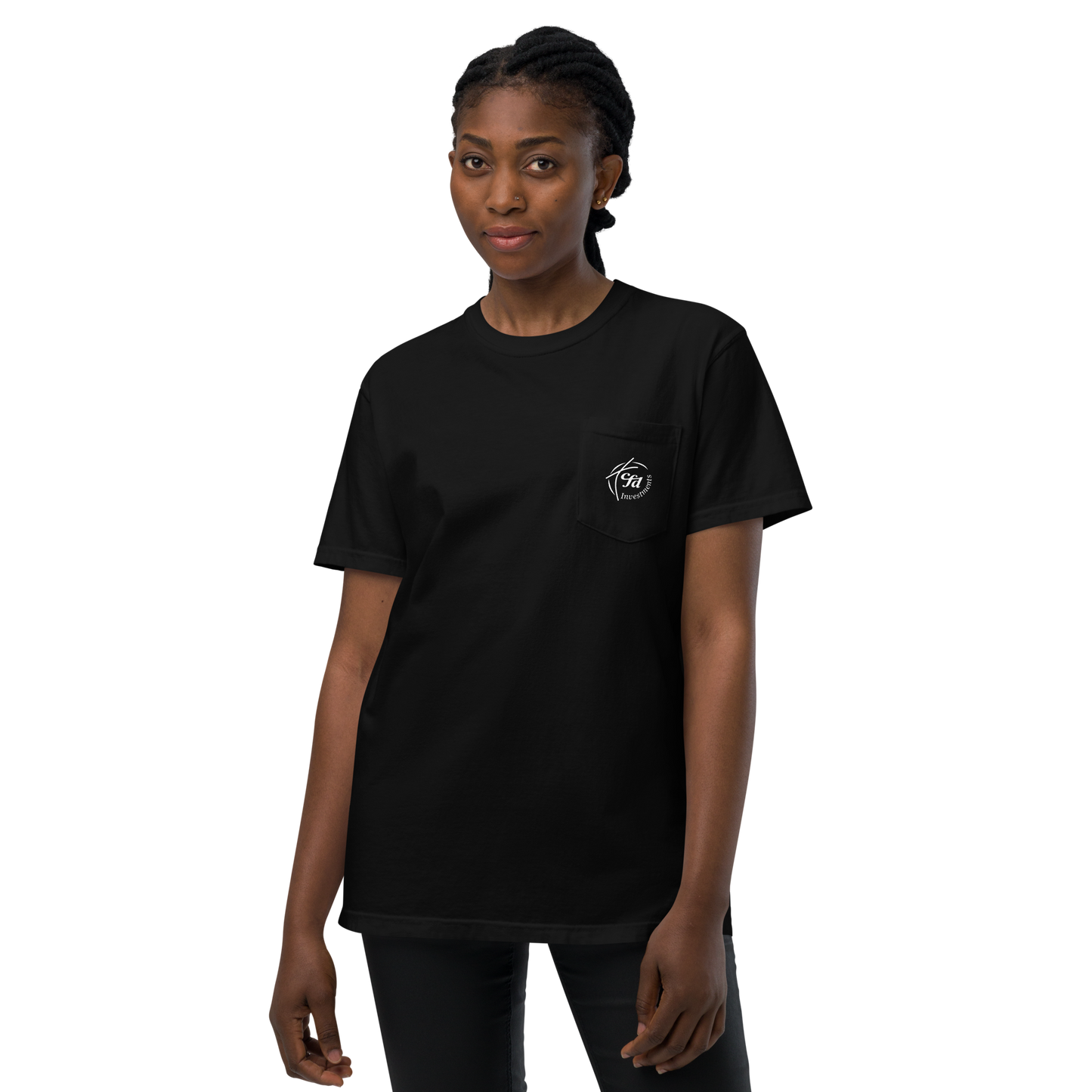 cfd Investments Unisex Garment-Dyed Pocket T-Shirt