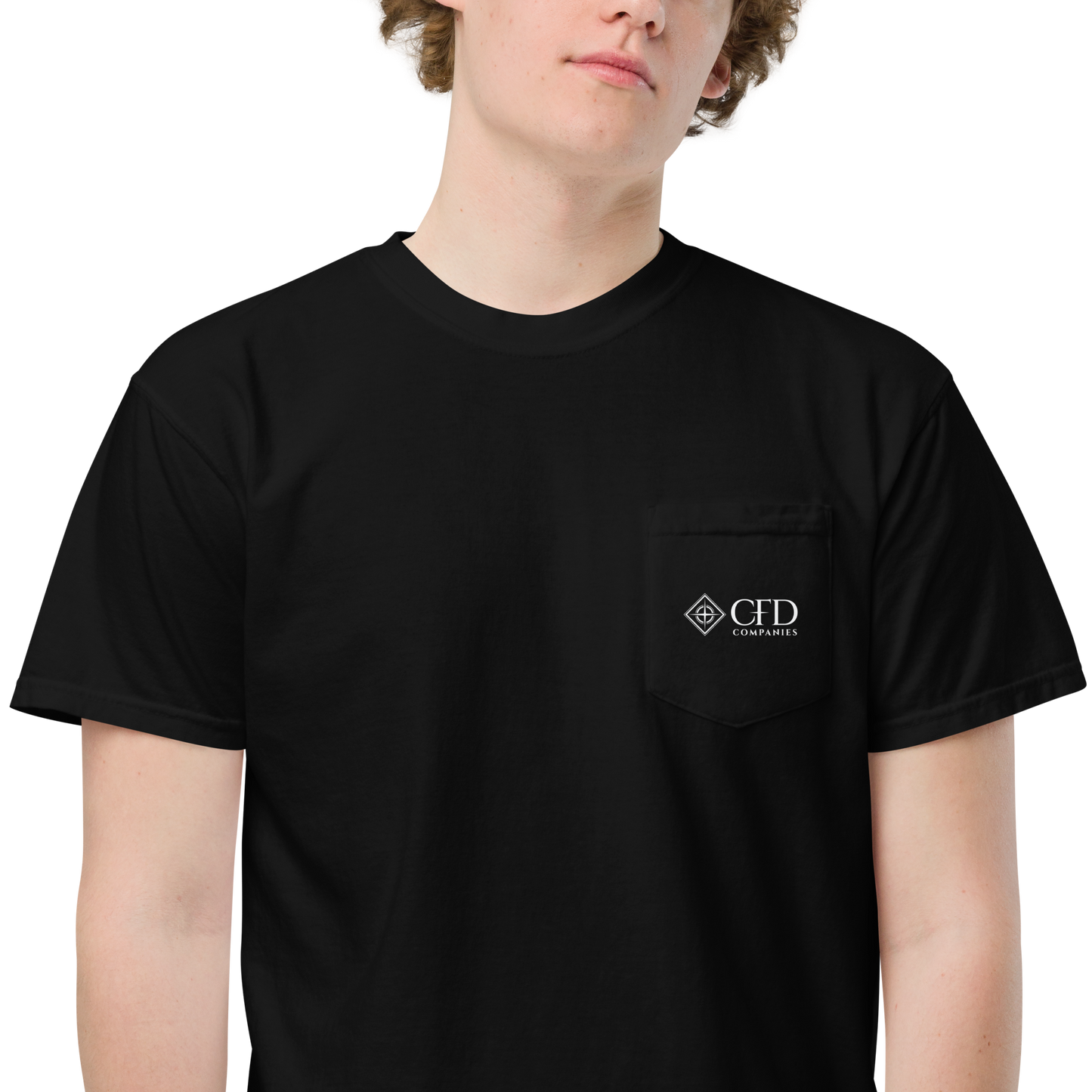 CFD Companies Unisex Garment-Dyed Pocket T-Shirt