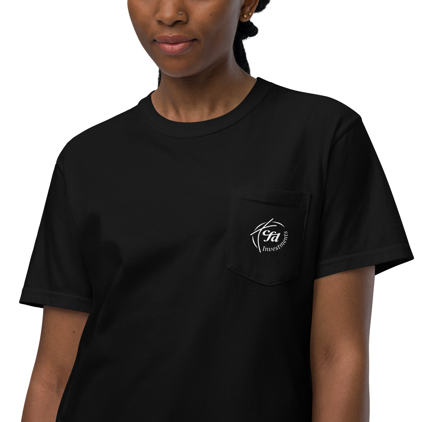 cfd Investments Unisex Garment-Dyed Pocket T-Shirt