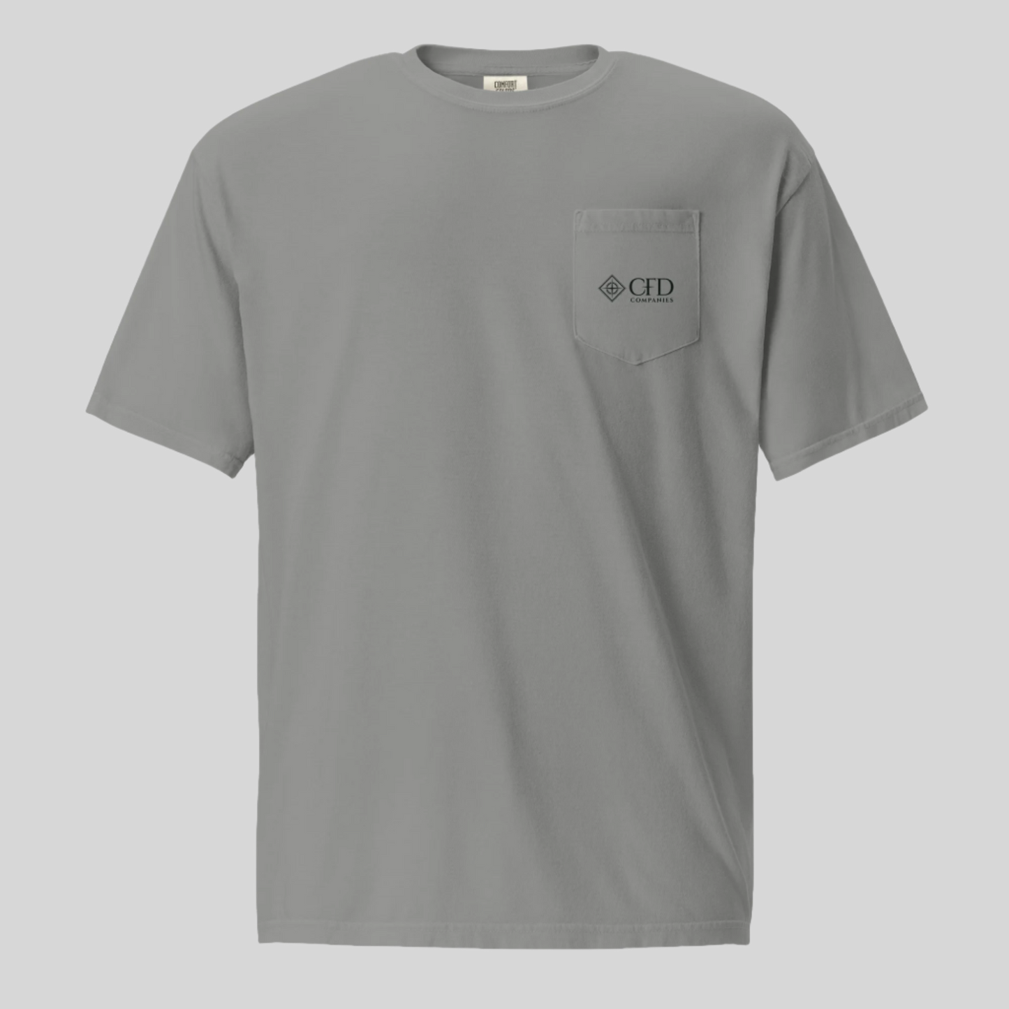 CFD Companies Unisex Garment-Dyed Pocket T-Shirt