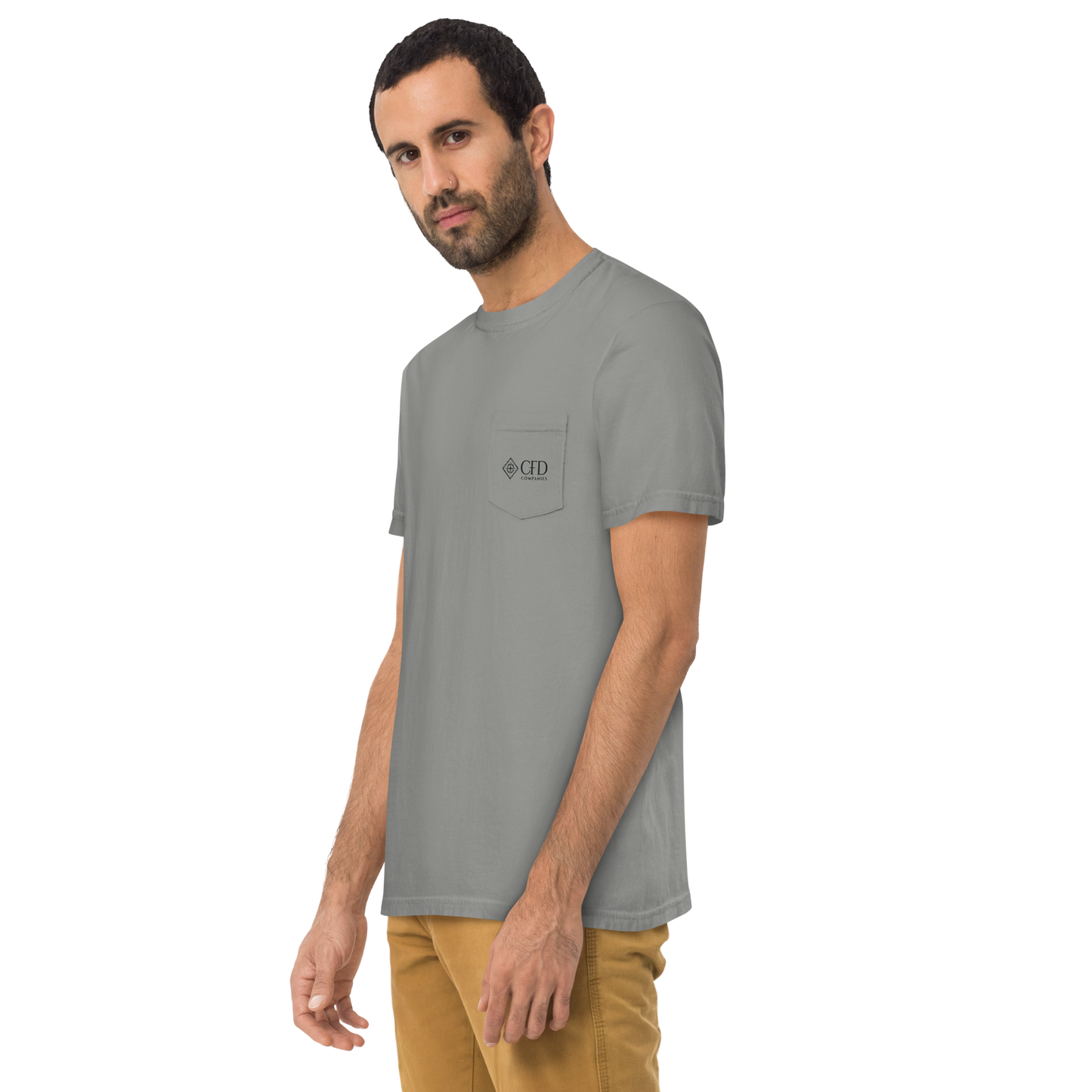CFD Companies Unisex Garment-Dyed Pocket T-Shirt