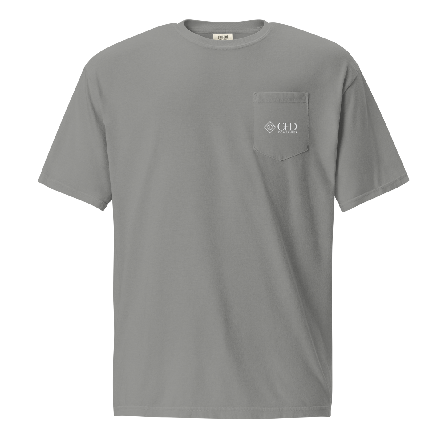 CFD Companies Unisex Garment-Dyed Pocket T-Shirt