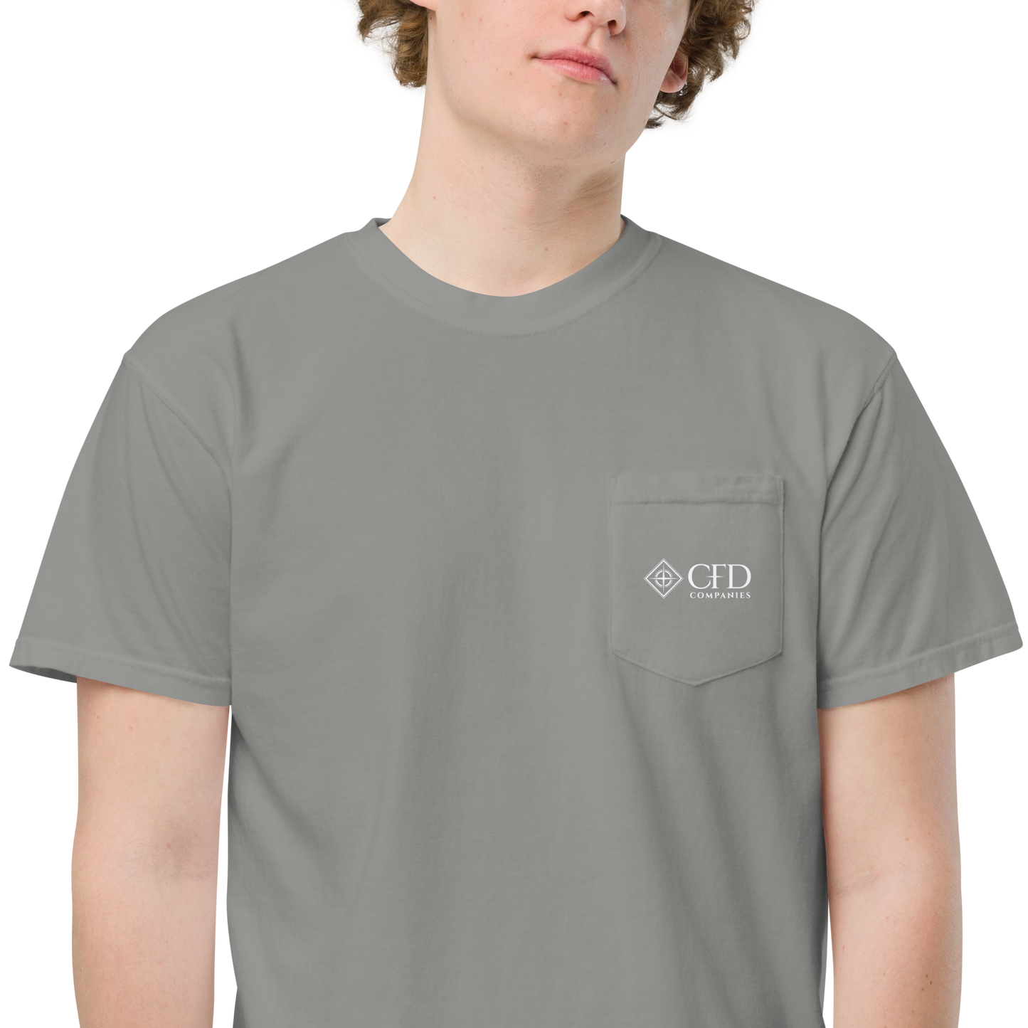 CFD Companies Unisex Garment-Dyed Pocket T-Shirt