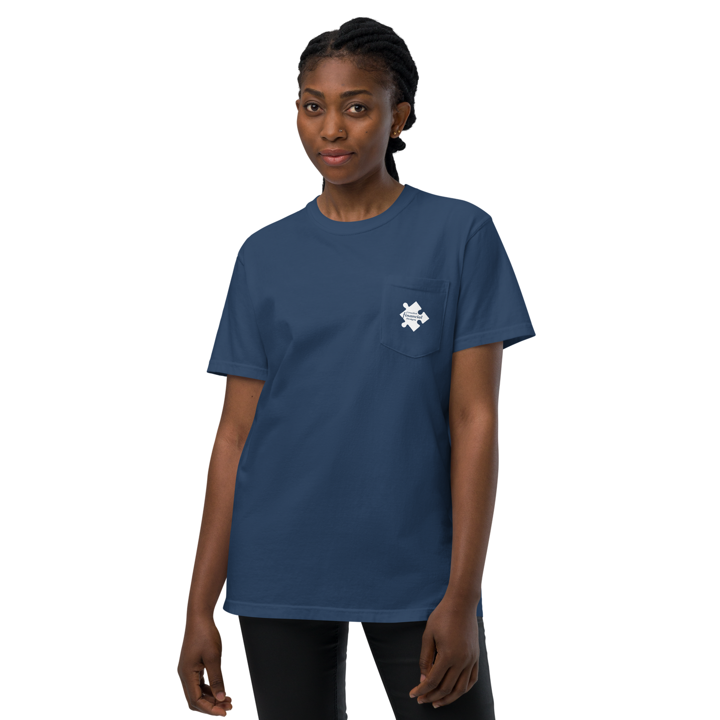 Designs Unisex Garment-Dyed Pocket T-Shirt