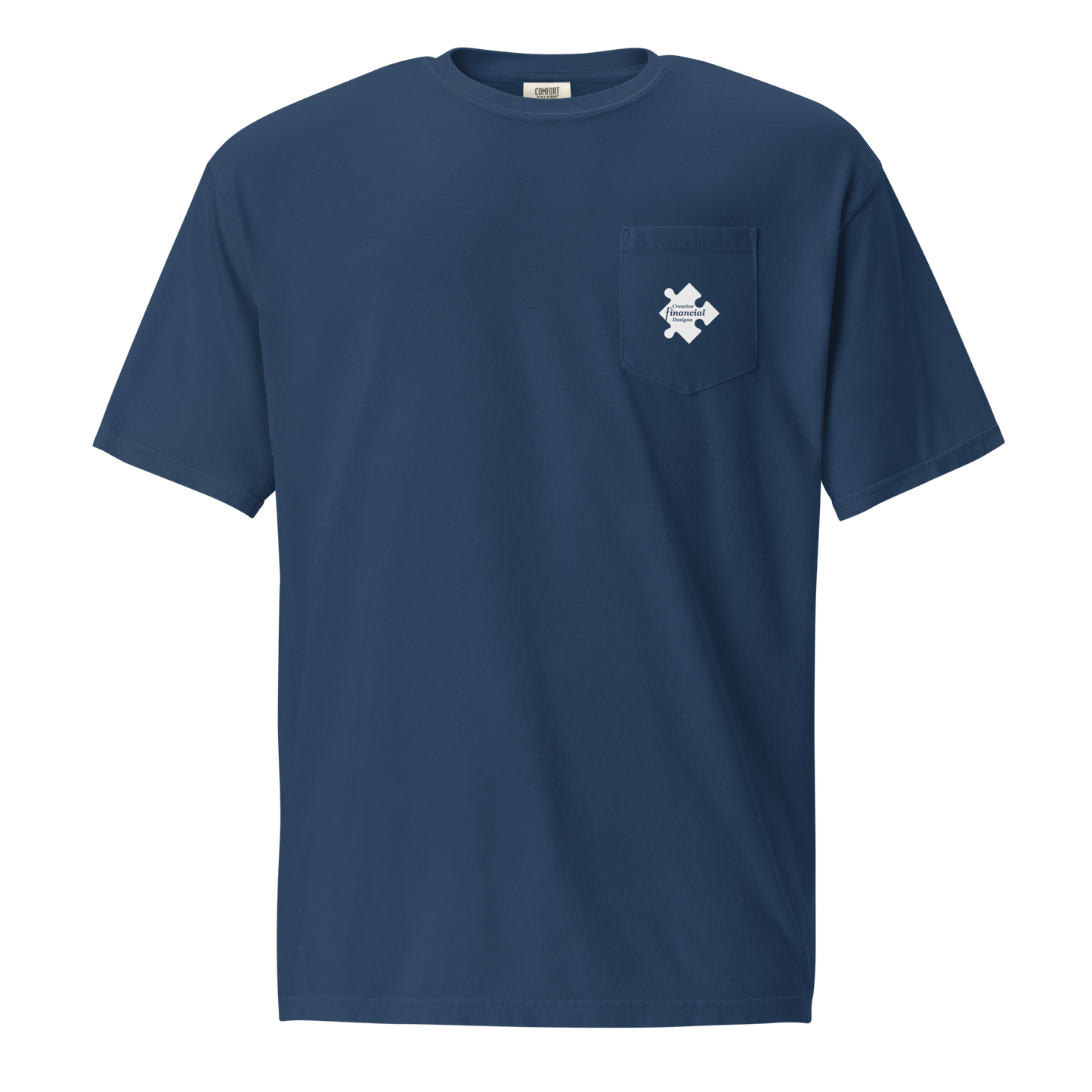 Designs Unisex Garment-Dyed Pocket T-Shirt