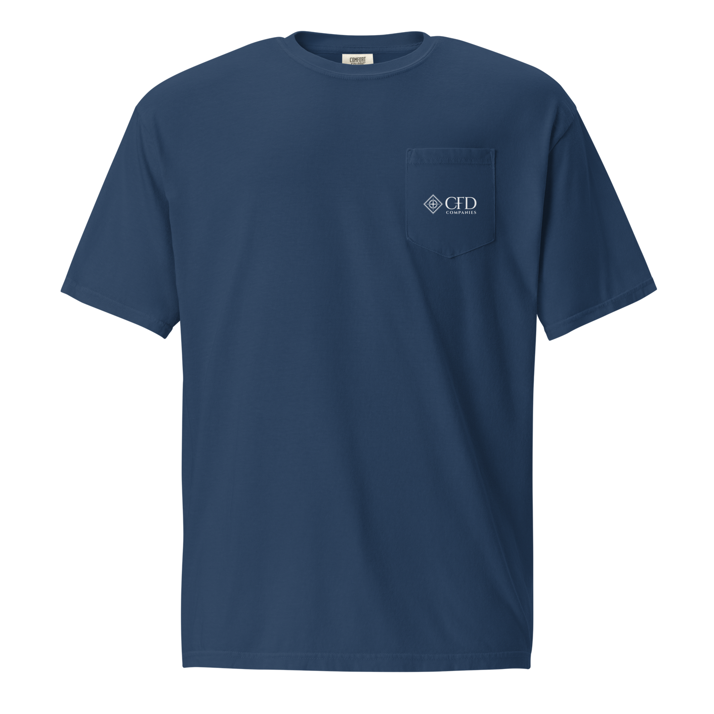 CFD Companies Unisex Garment-Dyed Pocket T-Shirt