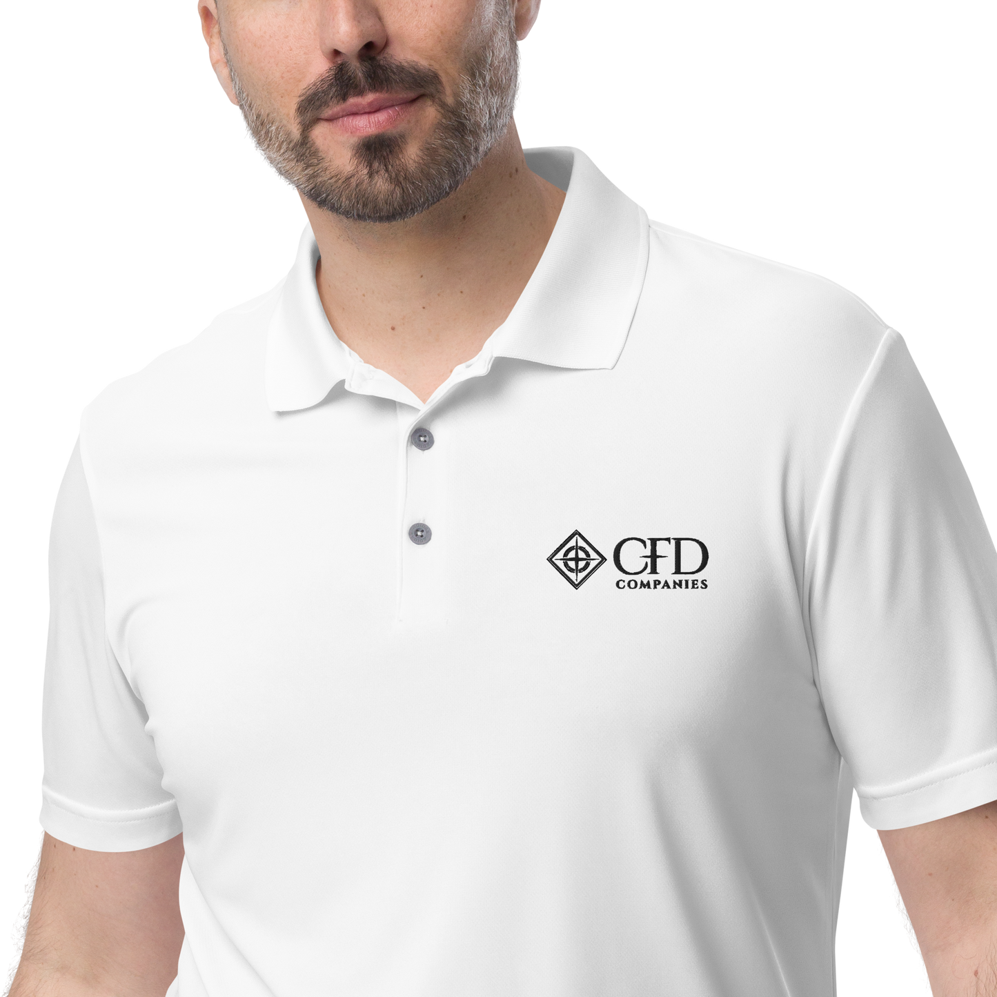CFD Companies Adidas Performance Polo Shirt