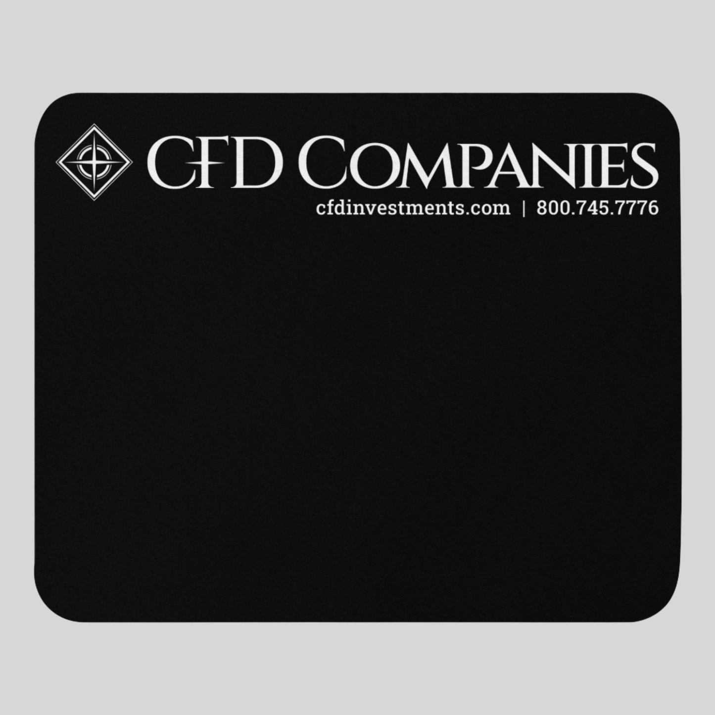 CFD Companies Mouse Pad with Contact Info