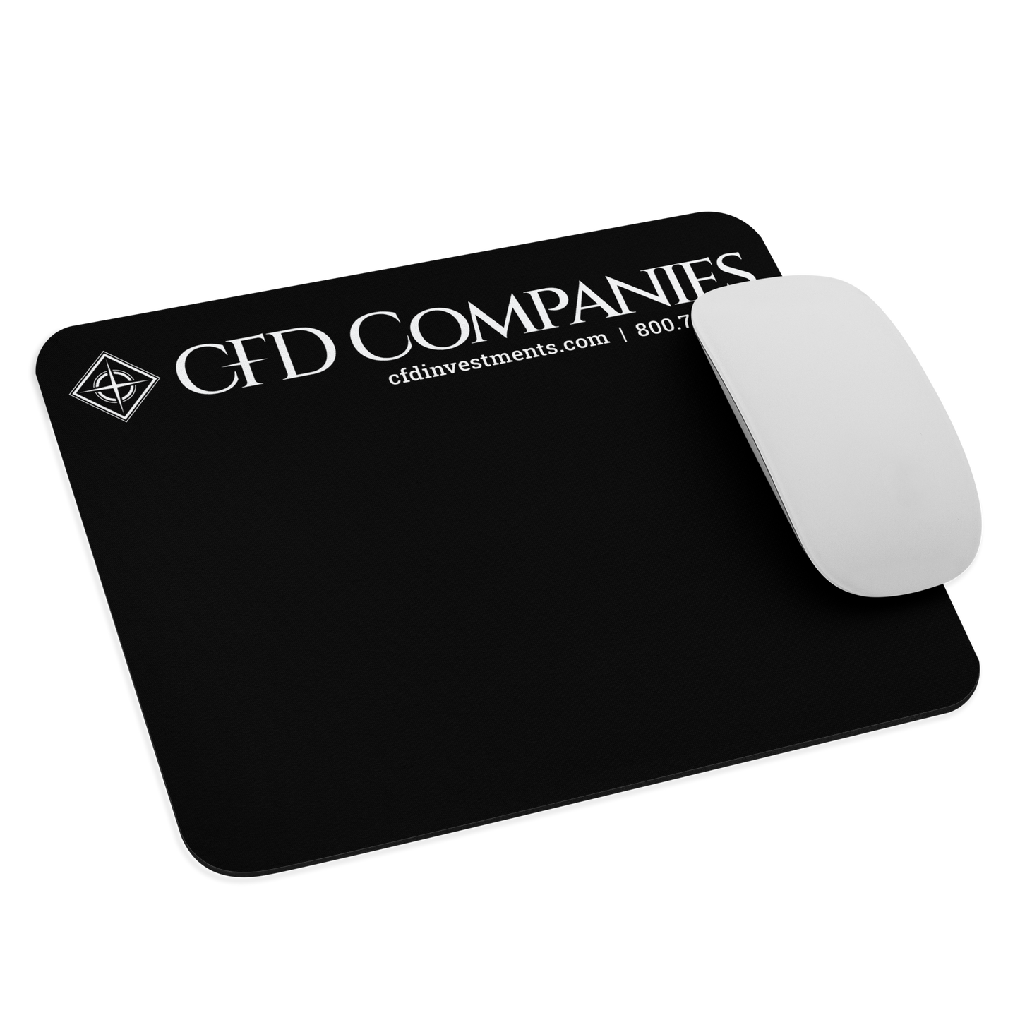 CFD Companies Mouse Pad with Contact Info