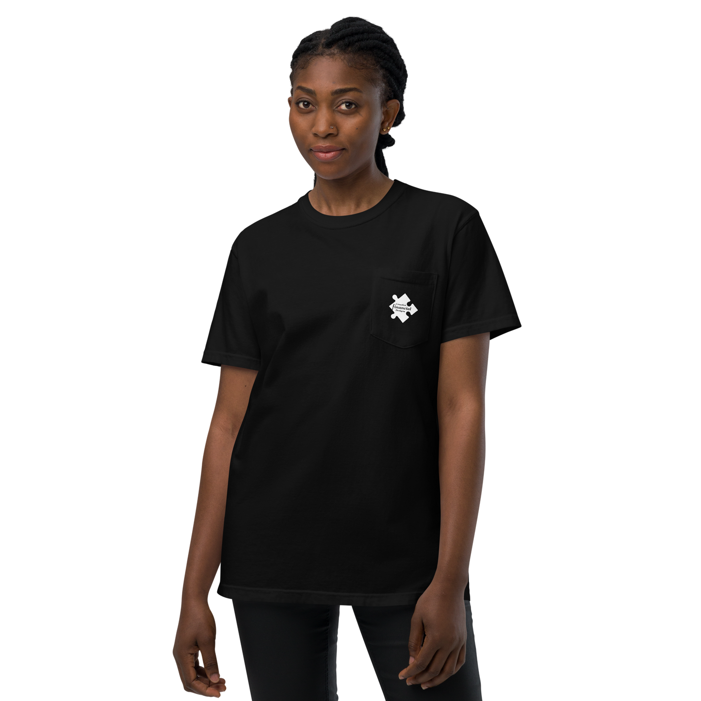 Designs Unisex Garment-Dyed Pocket T-Shirt